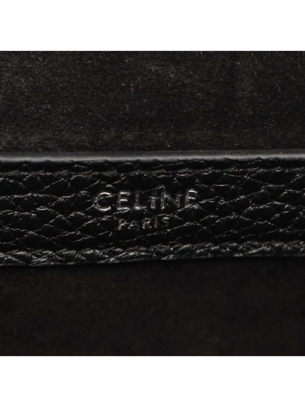 Celine Backpack Folco Large Black Leather - Picture 4 of 4